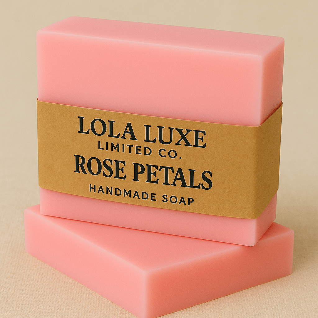 Refreshing Rose Petals Handmade Soap - Luxurious Rose Scent for Spa-Like Experience