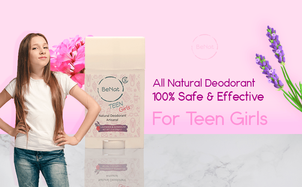 Gentle All-Natural Deodorant for Kids & Teens, Paraben-Free, Fun Fragrance Collection
