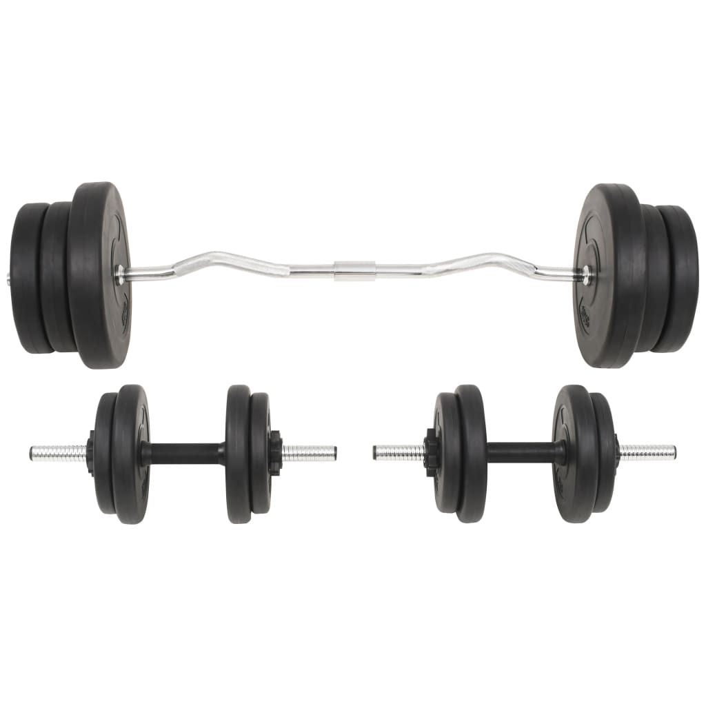 Barbell and Dumbbell Set 132.3 lb