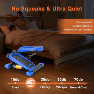 Mini Stepper machine with Resistance Bands