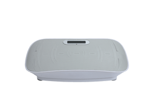 Full Body Vibration Plate Crazy Fitness Massage 10-Frequency Weight Loss & Fat Burner Shaking Machine For Unisex Grey 034