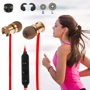 Sport Headsets Wireless V4.1 In-Ear Stereo Headphones Sweat-proof Running Earbuds