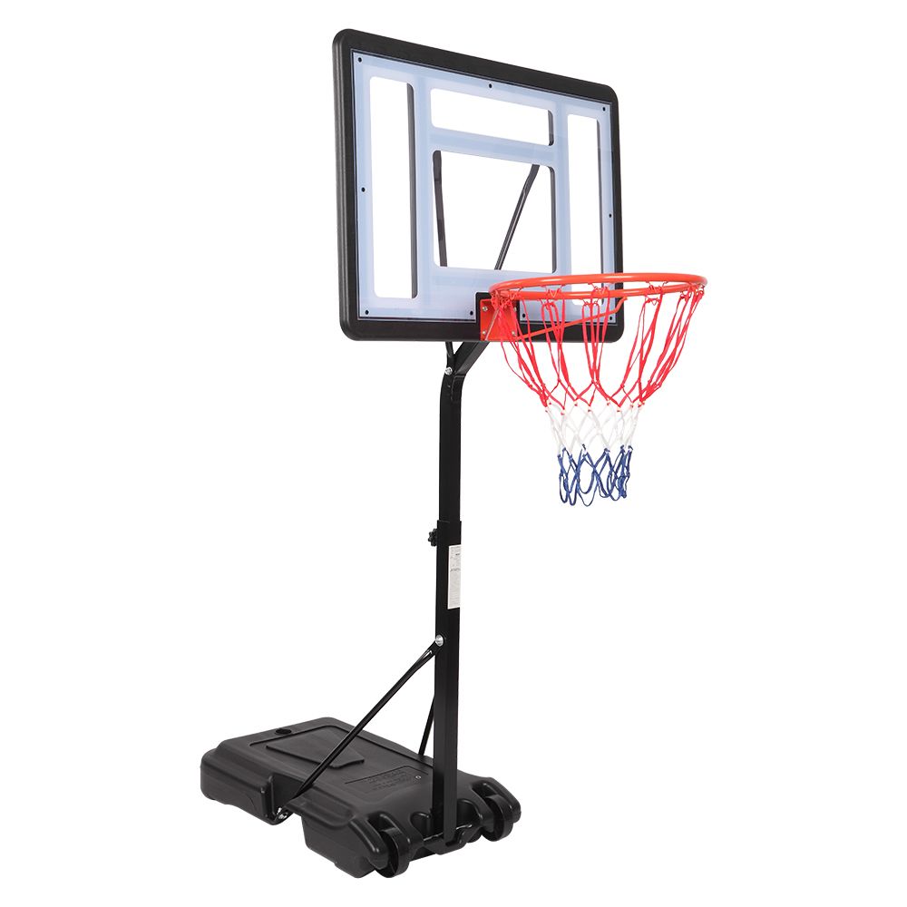 Adjustable Height Portable PVC Swimming Pool Basketball Stand for 7# Balls