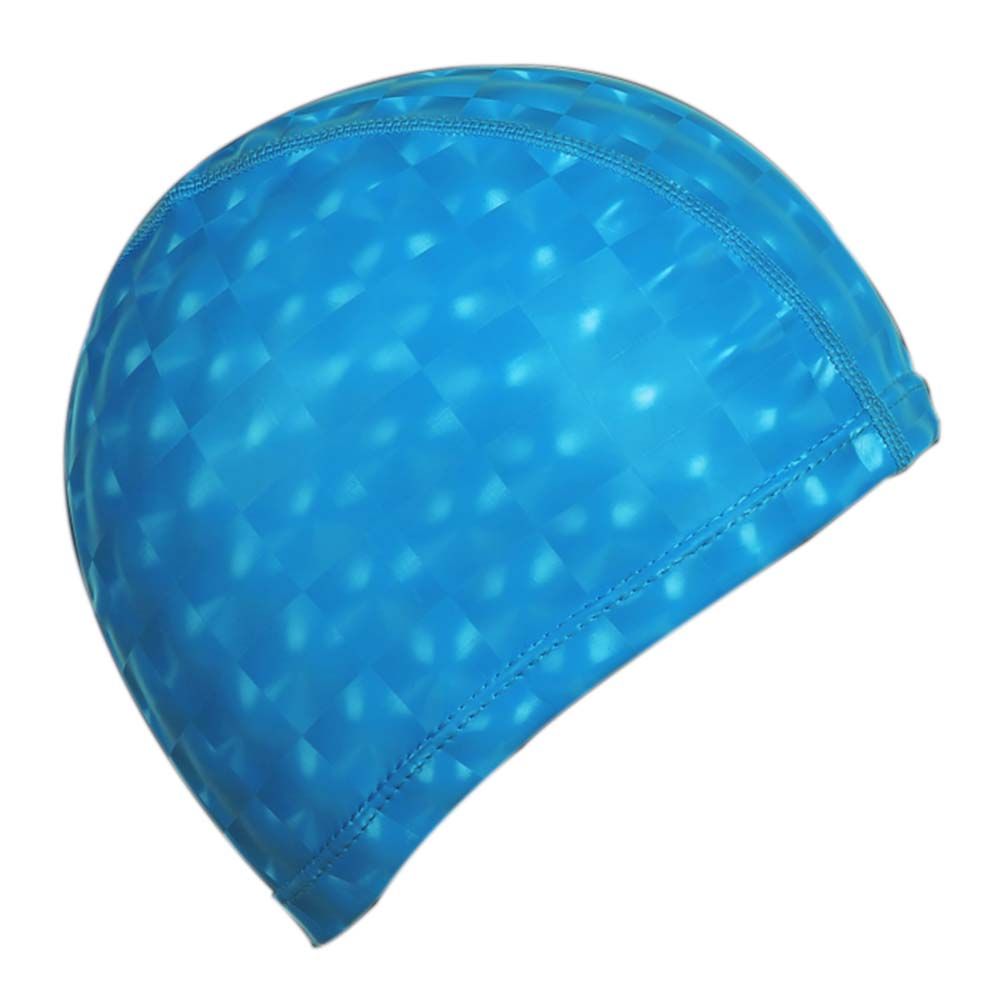 Swim Caps Waterproof Swimming Cap, Blue, 2 Pack Solid Color
