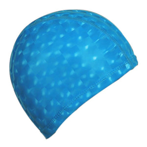 Swim Caps Waterproof Swimming Cap, Blue, 2 Pack Solid Color