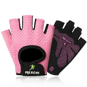 Weightlifting gloves Yoga Training gloves Sports gym gloves Thin Non-slip Half Finger Cycling Gloves Equipment