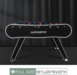 Foosball Table Arcade Games: soccer Tables Adult Size for Home, Game Room, Bar - Competition Sized Football Table w/ 2 Balls, 2 Drink Holders, Table Soccer Game for Kids and Adults