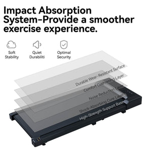 2.5HP Under Desk Treadmill, Portable Walking Pad for Home & Office, Compact Running & Walking Machine with Remote Control, LED Display, Black