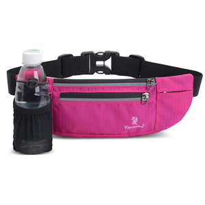 Unisex running belt Waist Bag; Multifunctional Elastic Phone Belt Bag; flip belt Equipment for Outdoor Sports Running