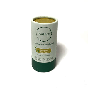 Eco-Friendly Plastic-Free Deodorant - 3oz Natural Formula