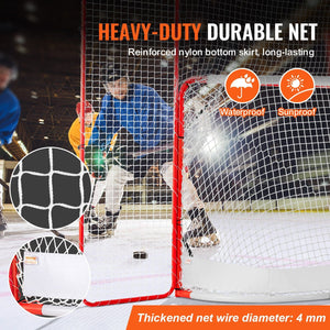 hockey net, hockey goal, youth street hockey net Outdoor Steel Hockey Net 72"