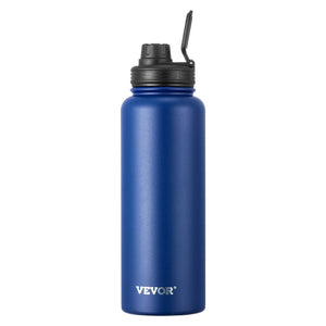 40 oz tumbler Insulated rambler Stainless Steel with Wide Mouth Lid Blue