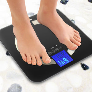 Precision QUANTUM-2K Digital Bathroom Scale for 330Lbs - Accurate BMI Measurement