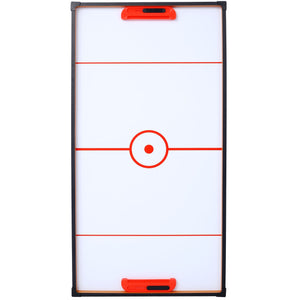 5-in-1 Multi-Game Table - Billiards, Push Hockey, Foosball, Ping Pong, and Basketball brown /blue