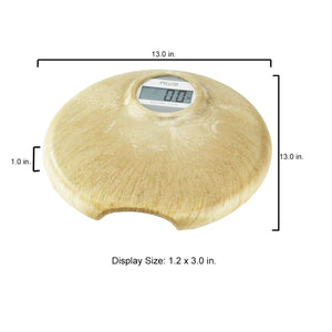 Eco-Friendly Biodegradable Bathroom Scale 396Lbs - Sustainable Weight Measurement