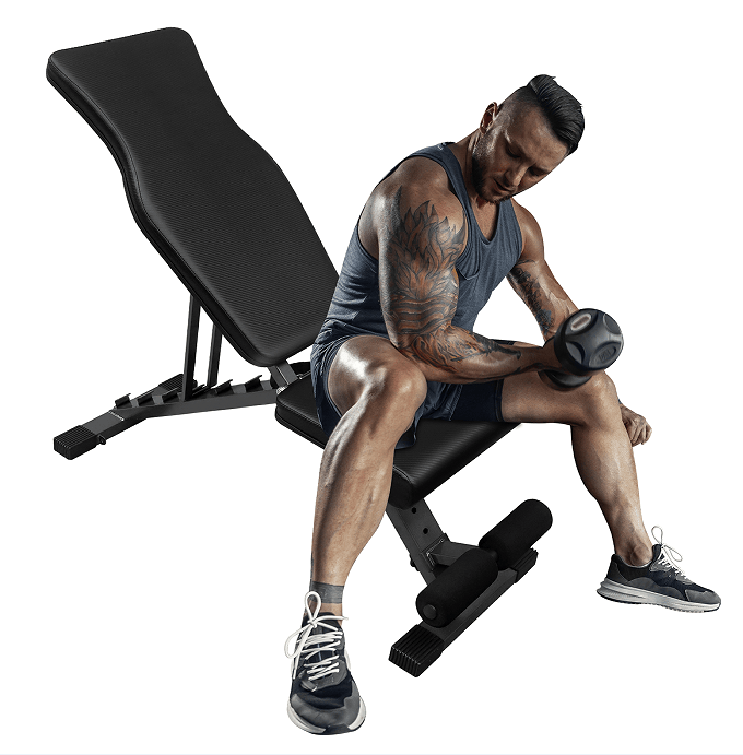 Strength Training weightlifting bench recup chair folding tilt / drop bench aerobic training abdomen arm back chest shoulder legs muscle Home / office fitness adults men and women