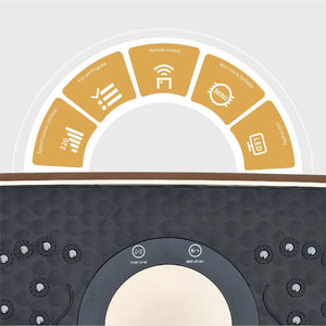 Vibration Plate Fitness Platform, Whole Body Exercise Machine for Lymphatic Drainage, Shaking Workout Board with 120 Speed Levels, Fat Burner and Weight Loss Equipment for Men and Women.