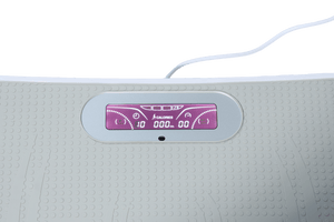 Full Body Vibration Plate Crazy Fitness Massage 10-Frequency Weight Loss & Fat Burner Shaking Machine For Unisex Grey 034