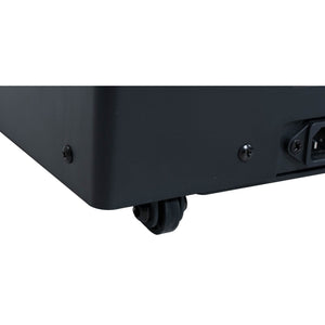 2.5HP Under Desk Treadmill, Portable Walking Pad for Home & Office, Compact Running & Walking Machine with Remote Control, LED Display, Black