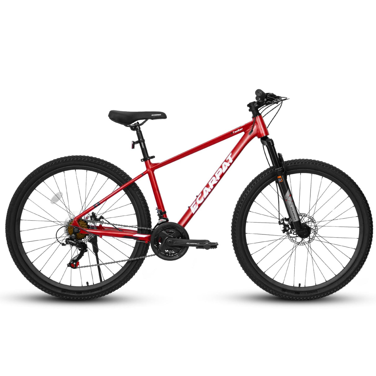 A27312 Mountain Bike 27.5 Inch Wheels, 21-Speed Mens Womens Trail Commuter City Mountain Bike, Aluminium Frame Disc Brakes Thumb Shifter Front Fork Bicycles