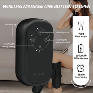 PSK709J-2 Air Compression Calf Massager with EMS Pulse and Vibration for Soothing Leg Relief