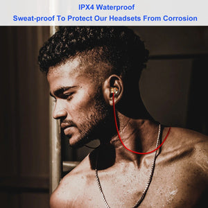 Sport Headsets Wireless V4.1 In-Ear Stereo Headphones Sweat-proof Running Earbuds