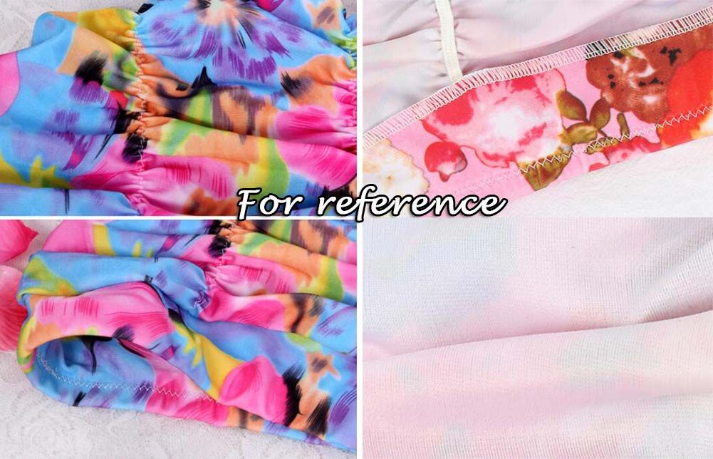 Swim Caps Waterproof Swimming Cap, pink flowers, 2 Pack