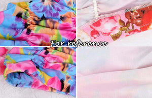 Swim Caps Waterproof Swimming Cap, pink flowers, 2 Pack