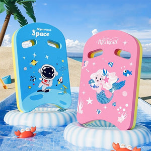 Kid's Cartoon Swimming Floating Kickboard; Swimming Board; Training Aid For Children Toddlers Beginners Pool
