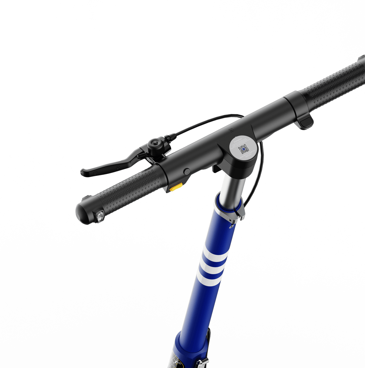 Dual-Suspension Electric Scooter w/ hoverboard43.5 Miles Max scooter Operating Range & 24 mph Max Speed - Blue