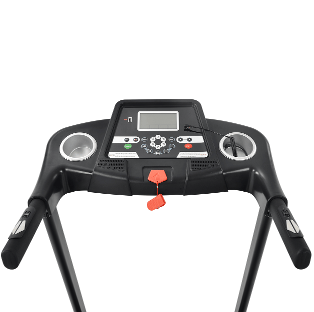 330LBS Folding peloton Treadmill Aerobic Training 14.8KM/h Running Fitness LCD Display 5in 3.5HP motor, Medium Treadmill Home / Office adult men and women