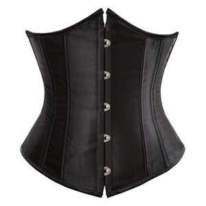 SEXY Gothic Under bust Corset and Waist trimmer cincher Bustiers Top Workout Shape Body Belt Plus size Lingerie S-6XL