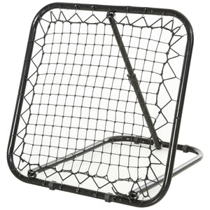 Soozier Adjustable Soccer Rebounder Portable Training Goal for Football Baseball Basketball Black