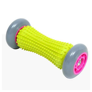 Foam Roller Massage for Relief Plantar Fasciitis and Heel Foot Arch Pain Reflexology Massager for Back Leg Hand Muscle Relaxation