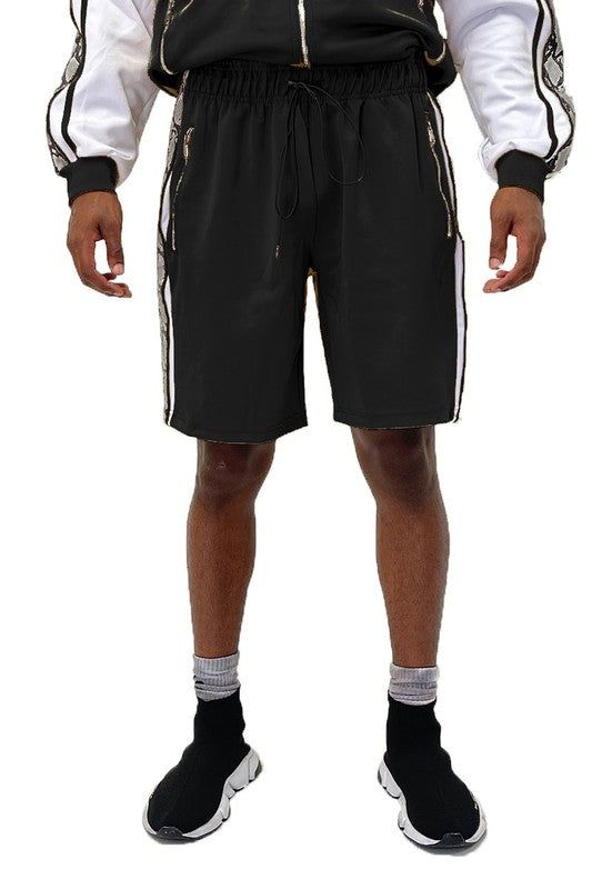 Trendy Snake Print Summer Shorts for Women - Chic Fashionable Style