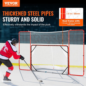 hockey net, hockey goal, youth street hockey net Outdoor Steel Hockey Net 72"