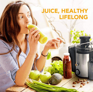 Modern 900W Kitchen Juicer - Compact and Efficient for Quick Fruit and Veg Juicing at Home