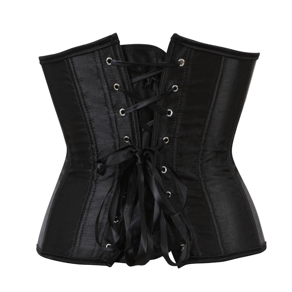 SEXY Gothic Under bust Corset and Waist trimmer cincher Bustiers Top Workout Shape Body Belt Plus size Lingerie S-6XL