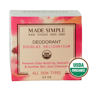 Vegan Friendly Douglas Fir & Helichrysum Deodorant - Organic and Cruelty-Free