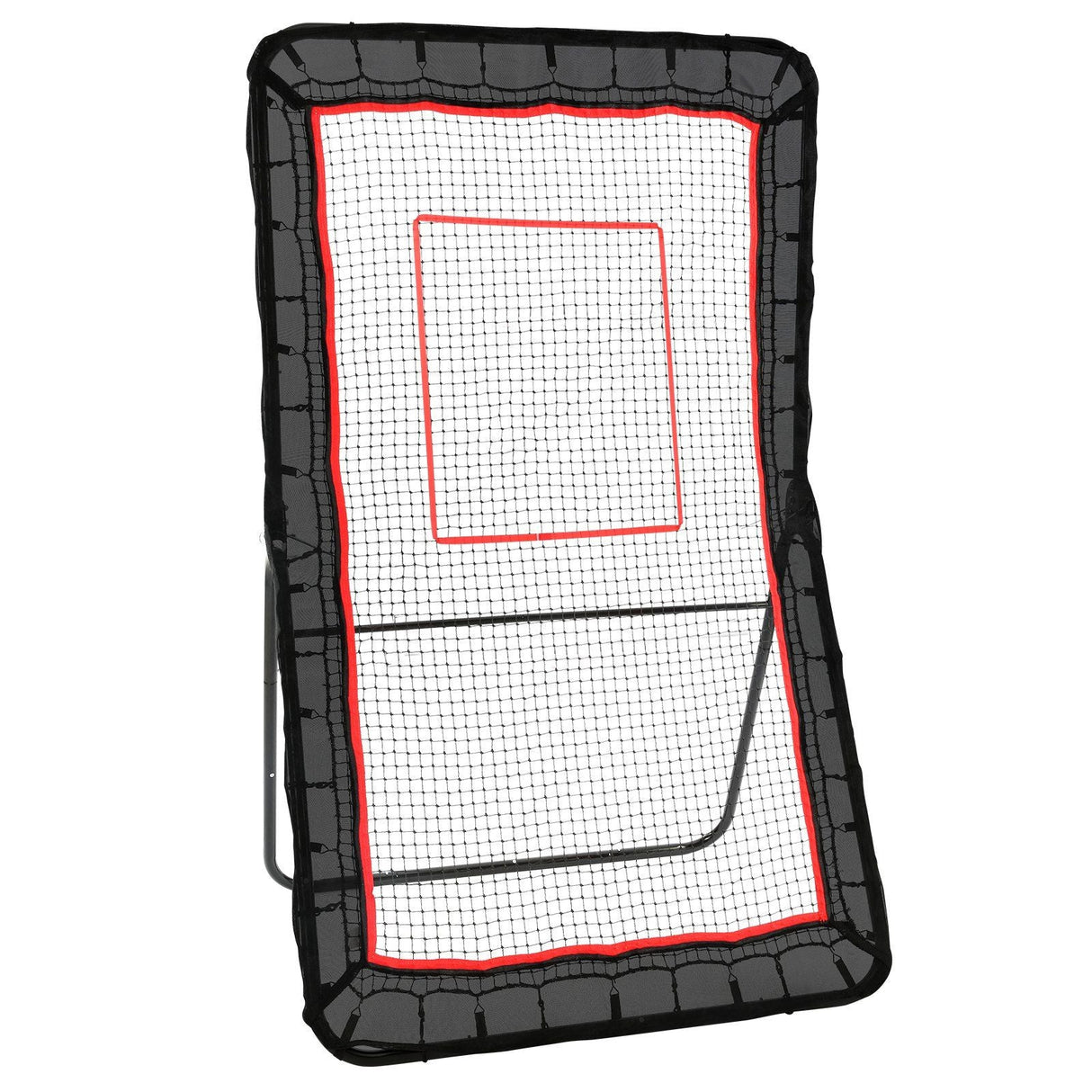 Lacrosse Rebounder for Backyard, 4x7 Ft Volleyball Bounce Back Net,