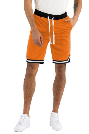 High-Performance Solid Basketball Shorts for Athletes