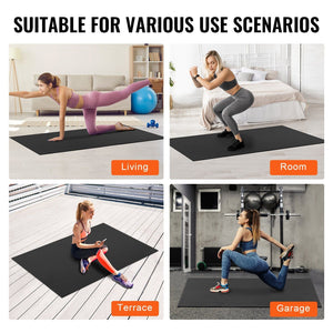 Exercise Mat, Non-Slip High Density Premium Yoga Mat,