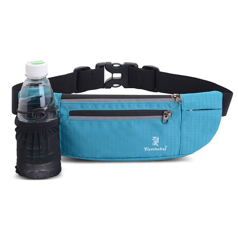 Unisex running belt Waist Bag; Multifunctional Elastic Phone Belt Bag; flip belt Equipment for Outdoor Sports Running