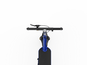 Dual-Suspension Electric Scooter w/ hoverboard43.5 Miles Max scooter Operating Range & 24 mph Max Speed - Blue