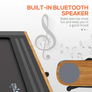 Portable Under Desk Treadmill with Bluetooth Speaker, LED Display, 2.5HP Motor & Remote Control – for Home, Gym, Office