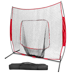 7x7ft Baseball Softball Tee ball Practice softball Net Batting Hitting Pitching Training baseball Net