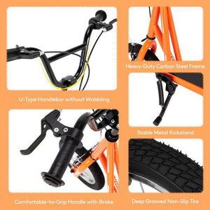 Height Adjustable hoverboard Kid Scooter with 12 Inch Air Filled Wheel