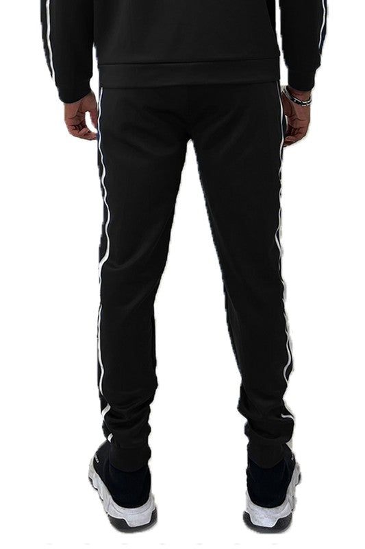 Men's Performance Running Track Pants - Breathable Fitness Joggers