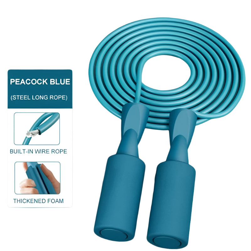 Cordless Jump Rope; Gym Sports Fitness Training; Built In Wire Skipping Rope; Fitness Equipment For Home Sports
