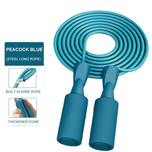 Cordless Jump Rope; Gym Sports Fitness Training; Built In Wire Skipping Rope; Fitness Equipment For Home Sports